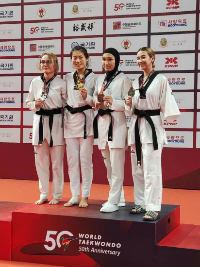 中国残奥跆拳道队在世界残奥跆拳道大奖赛中收获一金三铜