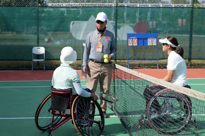 2023年国际网球联合会轮椅网球未来赛在京举行